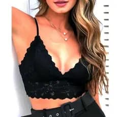 Crooped  top  com bojo Feminino /Top crooped