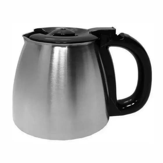 Jarra em Aço Escovado Cafeteira Cadence Urban Inspire Caf600 e Caf700  Preta