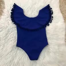 Body Infantil Feminino - Azul