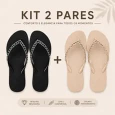 kit chinelo feninino Chinelos Gliter Original brilho slim chinelo feminina