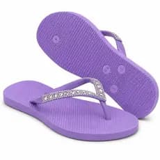 chinelo feninino Chinelos Gliter Original	brilho slim chinelo feminina Bege Nude