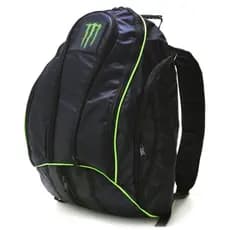 Mochila motoboy Monster Yamaha Honda Kawasaki red Bull várias marcas Com Capa Impermeavel