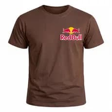 Camisa Camiseta Estampa Moto Motoqueiro Red Bull Fio 3.1 100% Algodão