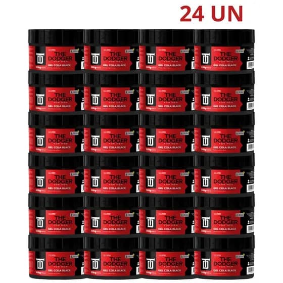 Gel Cola 300g Black -The Dodger - ATACADO COM 24UN OU 12UN OU 6UN