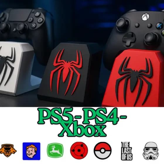 Suporte de mesa controle playstation 5 ps4 xbox vários modelos setup gamer pokemon last of us call of duty