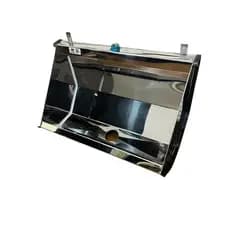 Mictório Coletivo 40cm De Inox Para Industrias E Comércios