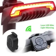 MEILAN X5 Bicicleta Luz De Freio Traseira Da Inteligente Cauda Com Sinais De Volta Controle Remoto Sem Fio Automático