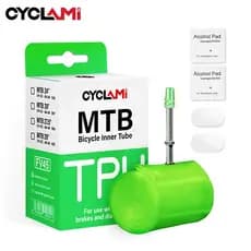 CYCLAMI Ultralight Bike Tube 26 27,5 29 Polegadas MTB Bicicleta TPU Material Pneu 45mm Válvula Francesa Super Leve