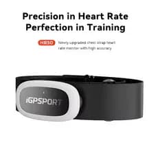 IGPSPORT HR50 Novo Monitor De Frequência Cardíaca Cinta Torácica Ciclismo Profissional Suporte Bicicleta Corrida Esporte