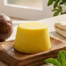 Condicionador sólido de maracujá e girassol | Cabelo forte e hidratado | Vegano e eco.