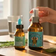Kit Duplinha fortalecimento capilar |1 Tônico Sansão sem Dalila + 1 Óleo vegetal de alecrim