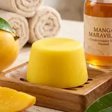 Condicionador sólido de manga | Hidrataçao profunda | Vegano, artesanal e eco.