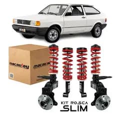 Kit Suspensão Rosca Slim com Torre - Gol Quadrado Completa