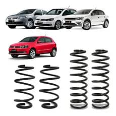 Par Molas Reforçada Diant + Molas Gnv Traseiras Gol G5 Ao G8