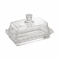 Manteigueira de Cristal Dayse 18x11x10cm - Wolf