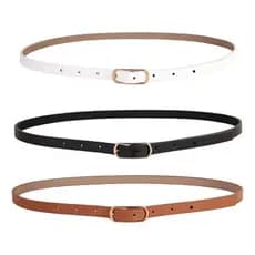 Cinto Feminino Exclusivo Fino Social Aeromoça Moda Feminina