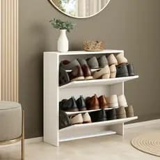 Sapateira com 2 Portas Multiuso Organizadora Para Quarto e Closet Casa