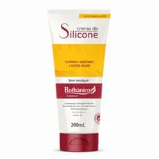 Creme de Silicone 200ml S/ Enxague Filtro Solar Umectação Proteção Térmica Bothânico Hair Cosméticos