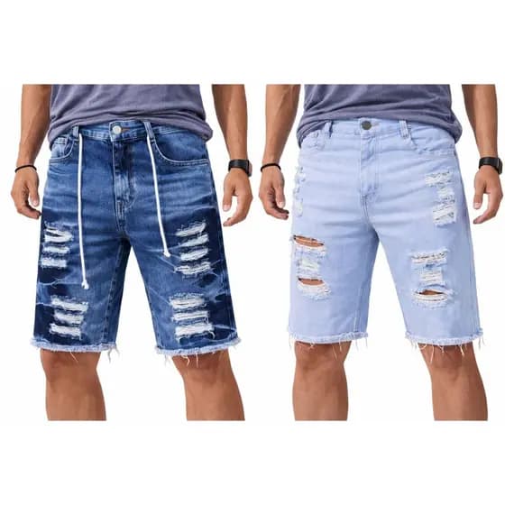 Bermuda suja ou com defeito para queima o estoque