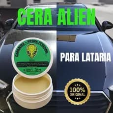 Cera Automotiva Carnauba Alien Ind Espelhamento Cerâmico Polimento Tira Riscos e Queimado do Sol