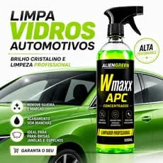 Limpa Vidros -Tira Manchas De Parabrisa Automotivo - Recupera Transparência - Antiembaçante