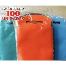 tnt lixocar 100 sacolinhas coloridas