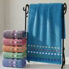Toalha de Banho e Praia 75% Algodão 140x70cm Grande Macia Grande