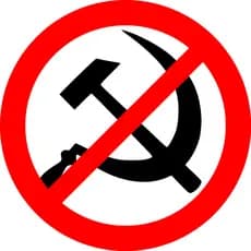 Adesivo Decorativo Anti Comunismo – Vinil Resistente para Carro, Moto, Notebook e Parede