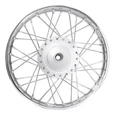 Roda Dianteira Fan 125 09/17 Tambor Raiamento 4mm ou Inox Alinhada Balanceada
