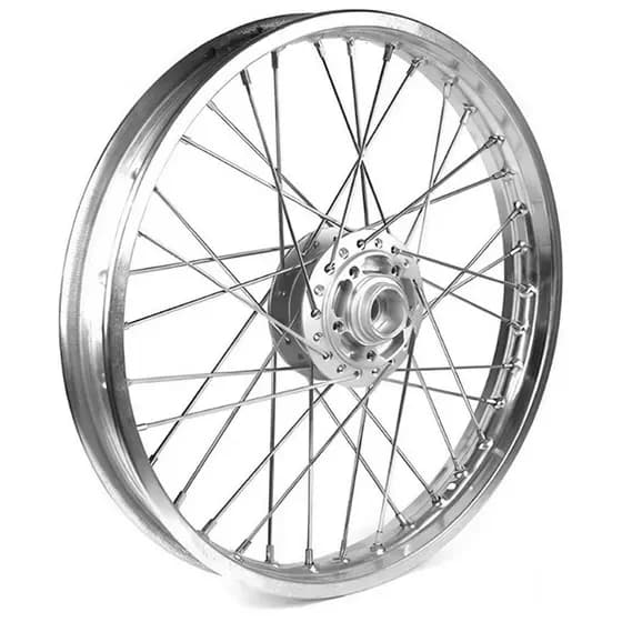 Roda Dianteira Titan 150 2004 Á 2013 Raiada Cromado ou Inox Freio Disco