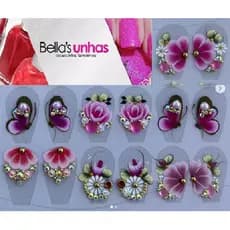 288 Adesivos de unhas, Artesanal Pedrarias Jóias Unha Strass películas para unhas unha decorada