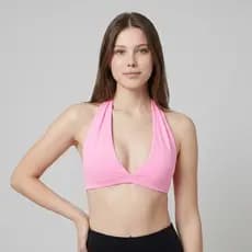 Top Feminino Frente Única UV50 Academia Poliamida Patra