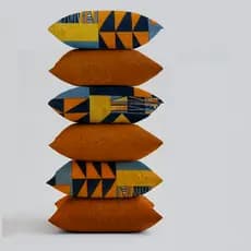 Kit 6 Capas de Almofadas Decorativas em Gorgurinho 0,45cm x 0,45cm