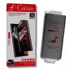 Pelicula Privacidade Fosca Ceramica 9D Motorola Moto Edge 30 Fusion Matte Bordas Curvadas Privativa