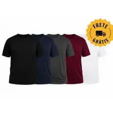 Camiseta Plus Size Masculina G1 G2 G3 - Secagem Rápida para Academia Corrida Treino e Esportes