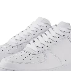 Cadarço 90cm juvenil premium tenis preto branco cinza chato achatado serve do 27 ao 33