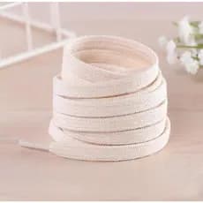 4 Pares De Cadarço Chato Achatado De Algodão De 1,40 Cm FRETE GRATIS ENVIO IMEDIATO PROMOÇÃO