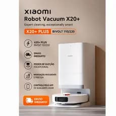 Robô aspirador Xiaomi X20+ plus bivolt 110/220