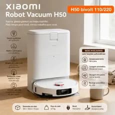robô aspirador 2026 Xiaomi H50 bivolt 110/220