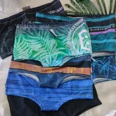 sunga masculina moda praia verão cores sortidas adulto e juvenill