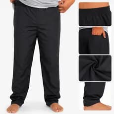 Calça Masculina de Tactel Lisa Sem Forro com 3 Bolsos Leve Confortável Academia e Lazer