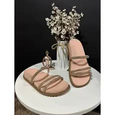 Birk feminina de pedraria Birk estilo e conforto flatform feminina sandália feminina Papete Feminina