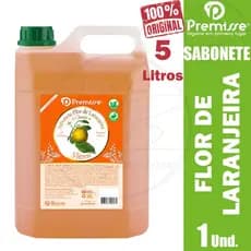 Sabonete Líquido Flor de Laranjeira 5L Premisse Perfumado Alto Rendimento