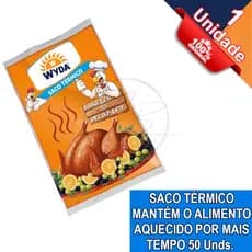 Embalagem Térmica P/ Frango Assado e Grelhados  c/50 unid. - Wyda