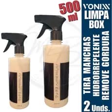 Kit 2 Cera Limpa Box Imperium Gold 500ml para Vidros – Limpeza e Brilho