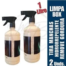 Kit 2 Cera Limpa Box Imperium Gold 1L para Vidros Tira Mancha – Limpeza e Brilho