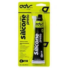 Silicone Preto Black Automotivo Adesivo Junta motor Cola Alta Temperatura 265ºC Neutro Blister 50g 100% Silicone Advance