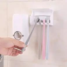 Suporte para escova e pasta de dente