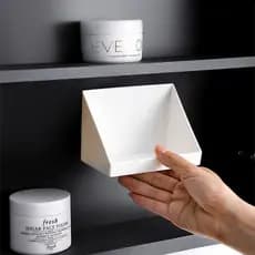 Armário de espelho para banheiro caixa de armazenamento de cosméticos rack de banheiro penteadeira para banheiro caixa organizadora de produtos para cuidados com a pele GN641