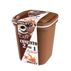 Kit de Potes Para Café e Açúcar 1,9 litros